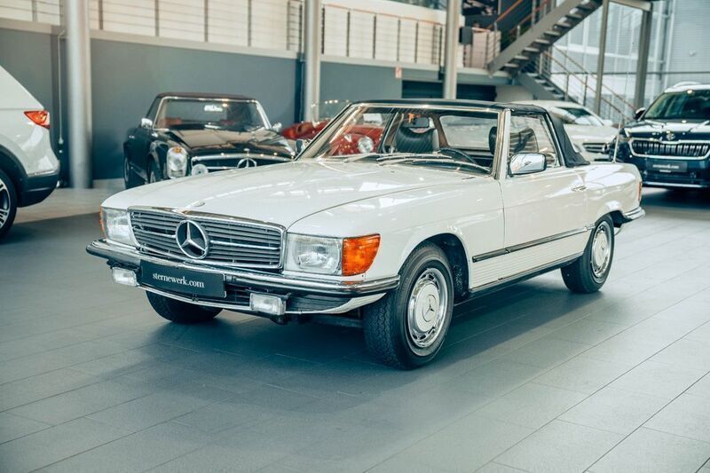 Weiß Gebraucht 1978 Mercedes SL280 Cabrio | 26.900 € - Bild 1/4