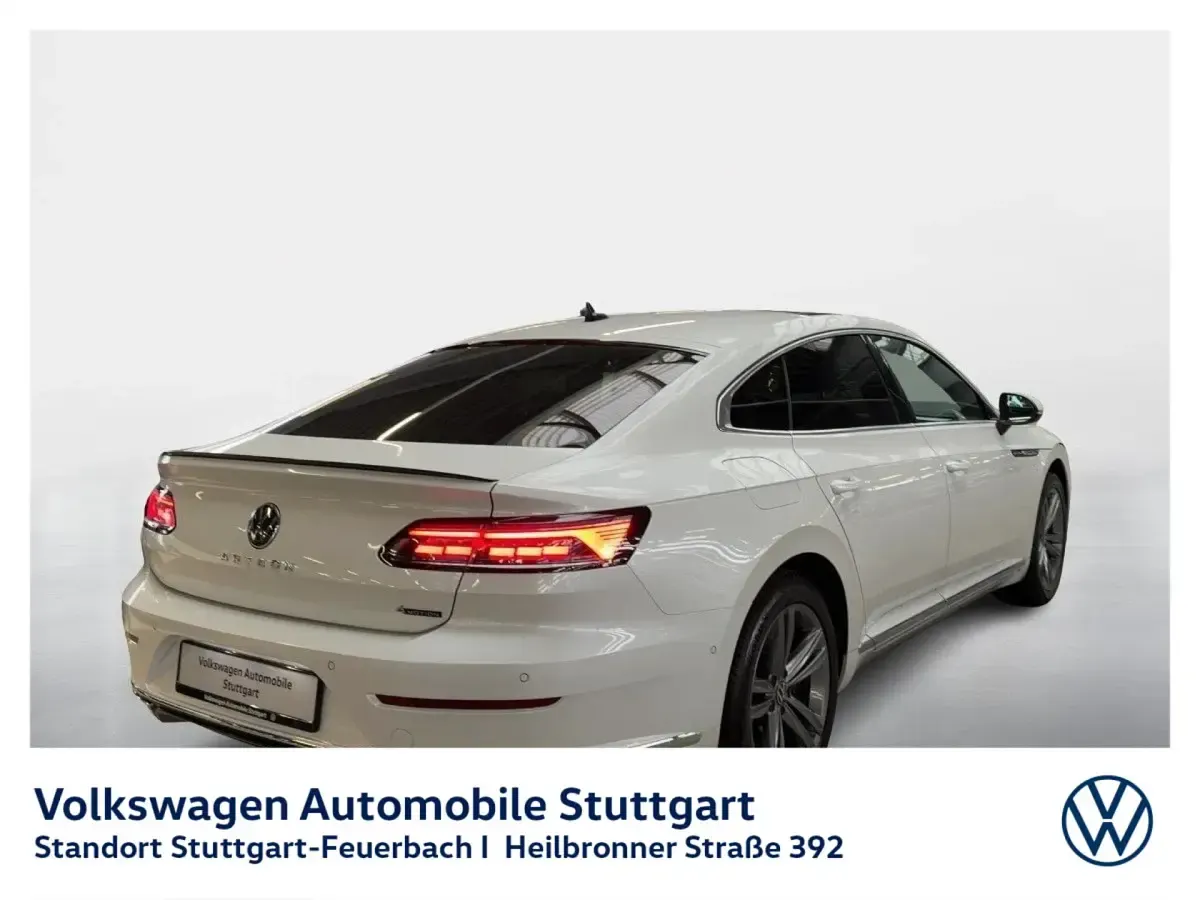 Gebraucht VW Arteon R-line 280 PS (205 kW) 2023 Oryxweiß perlmutteffekt Limousine