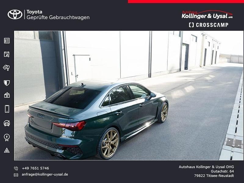 Goodwood green, audi exclusive Gebraucht 2024 Audi RS3 Exclusive Kleinwagen | 67.980 € (Fairer Preis) - Bild 1/4