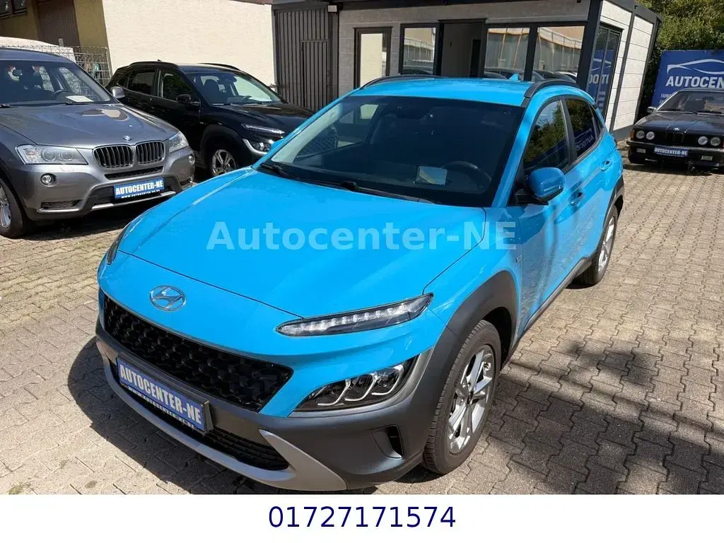 Gebraucht Hyundai Kona 136 PS (100 kW) 2022 Blau SUV