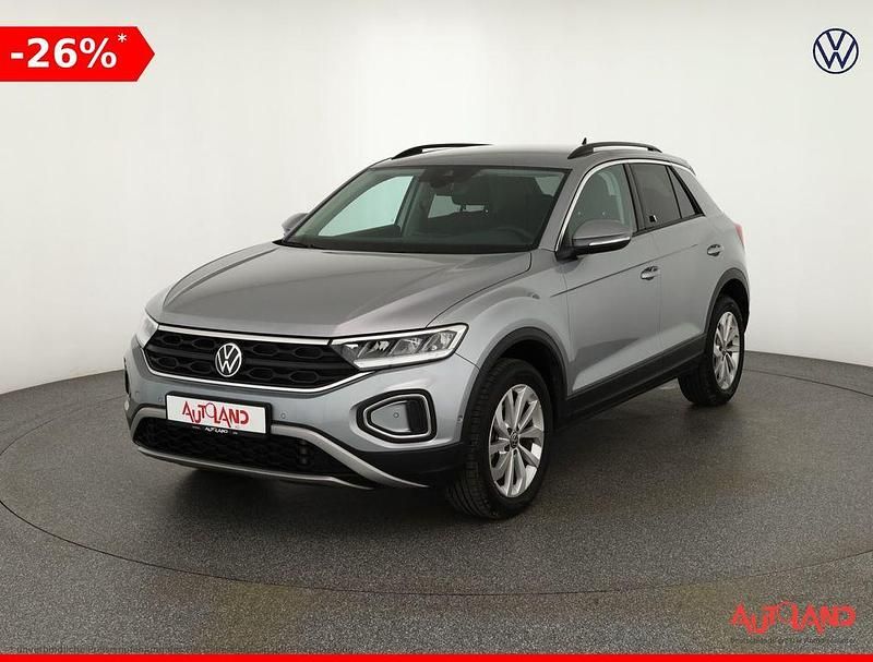 Silber Gebraucht 2025 VW T-Roc SUV | 28.890 € (Superpreis) - Bild 1/4