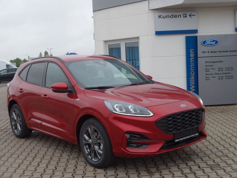 Lucid rot Gebraucht 2022 Ford Kuga ST-Line SUV | 27.600 € (Fairer Preis) - Bild 1/4