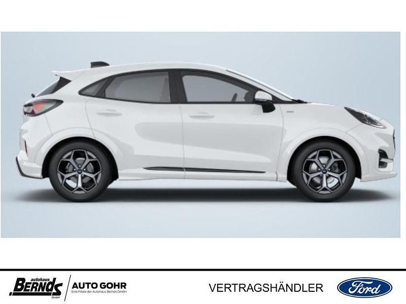 Frozen white Neu 2025 Ford Puma Gen-E ST-Line X SUV | 30.890 € - Bild 1/4