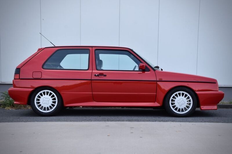 Brugt VW Golf II 160 HK (117 kW) 1990 Rød Hatchback