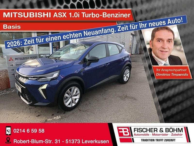 Neu Mitsubishi ASX Basis 91 PS (66 kW) 2025 Blau SUV