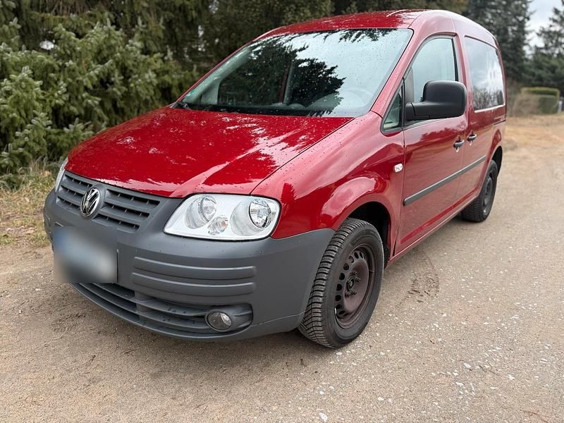 Gebraucht VW Caddy Life 77 PS (56 kW) 2007 Rot Van / Kleinbus