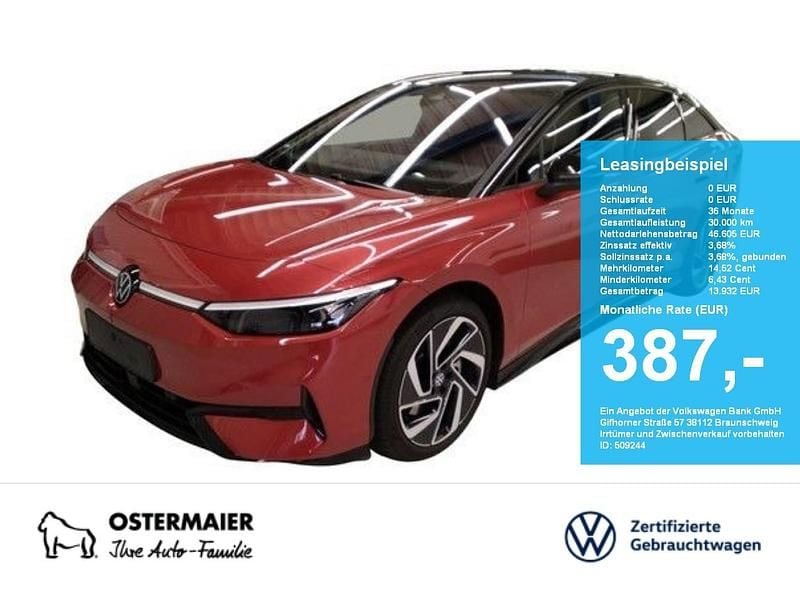 Kings red Gebraucht 2025 VW ID.7 Pro Limousine | 46.605 € (Fairer Preis) - Bild 1/4