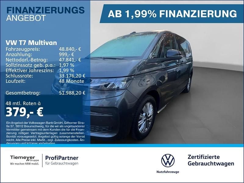 Second-hand VW Multivan Life 150 CP (110 kW) 2025 Gri Monovolum