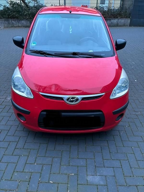 Rot Gebraucht 2008 Hyundai i10 Kleinwagen | 2.750 € - Bild 1/4