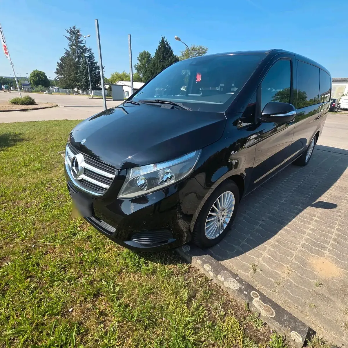 Gebraucht Mercedes V220 163 PS (119 kW) 2016 Schwarz Van / Kleinbus