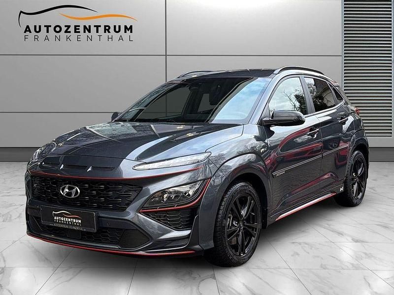 Grau Gebraucht 2022 Hyundai Kona N Line SUV | 24.990 € (Fairer Preis) - Bild 1/4