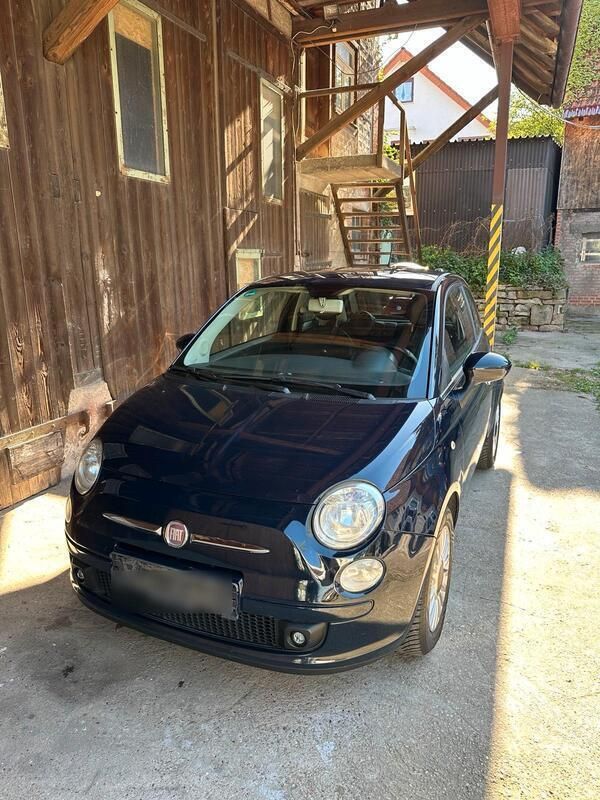 Blau Gebraucht 2010 Fiat 500 Kleinwagen | 3.499 € (Fairer Preis) - Bild 1/4