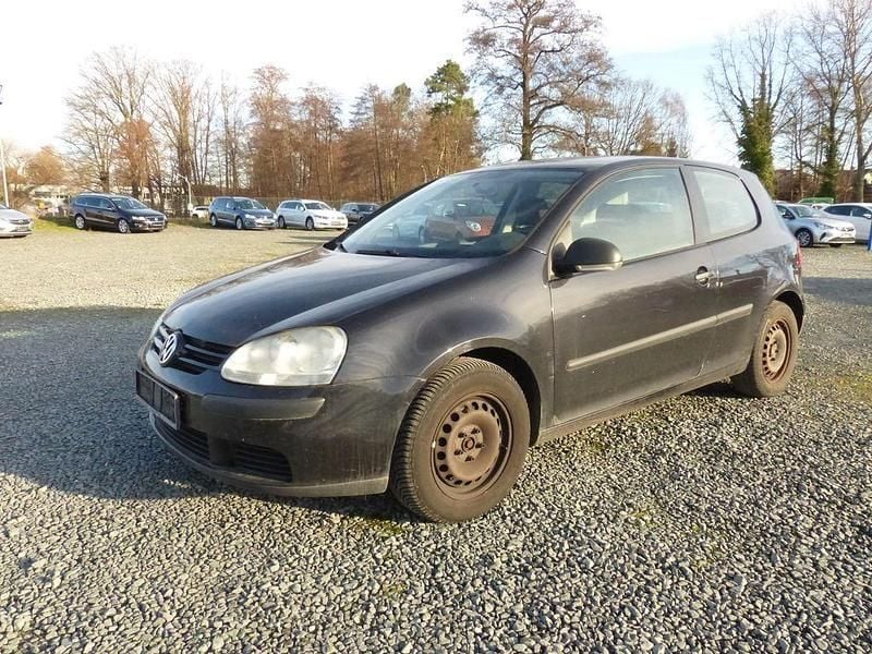 Schwarz Gebraucht 2007 VW Golf Trendline Limousine | 899 € (Superpreis) - Bild 1/4