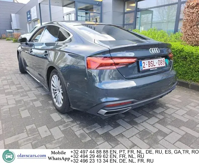 Occasion Audi A5 163 ch (119 kW) 2022 Gris Coupé