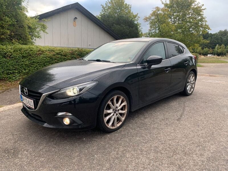 Gebraucht Mazda 3 150 PS (110 kW) 2015 Schwarz Limousine