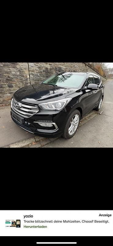 Gebraucht Hyundai Santa Fe Premium 200 PS (147 kW) 2017 Schwarz SUV