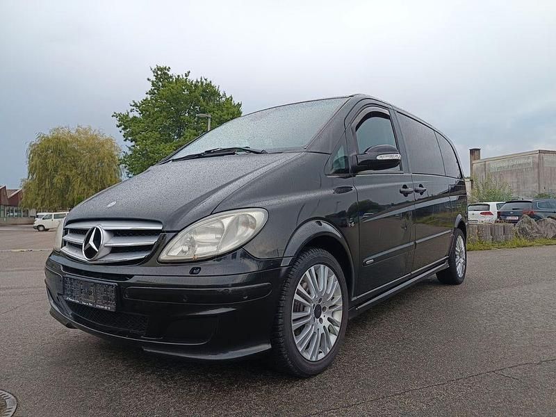 Schwarz Gebraucht 2008 Mercedes Viano Van / Kleinbus | 5.999 € (Superpreis) - Bild 1/4