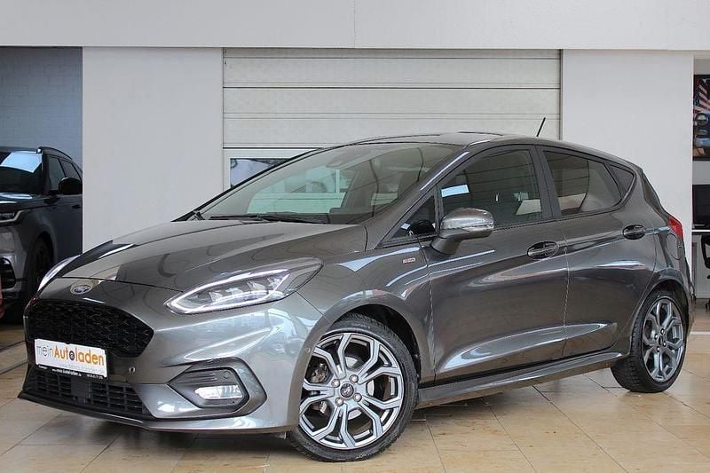 Grau Gebraucht 2021 Ford Fiesta ST-Line Kleinwagen | 12.950 € (Guter Preis) - Bild 1/4