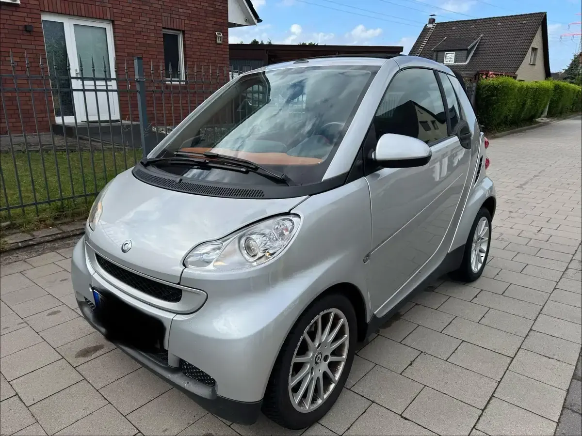 Gebraucht Smart ForTwo Cabrio Edition #1 71 PS (52 kW) 2008 Silber Cabrio