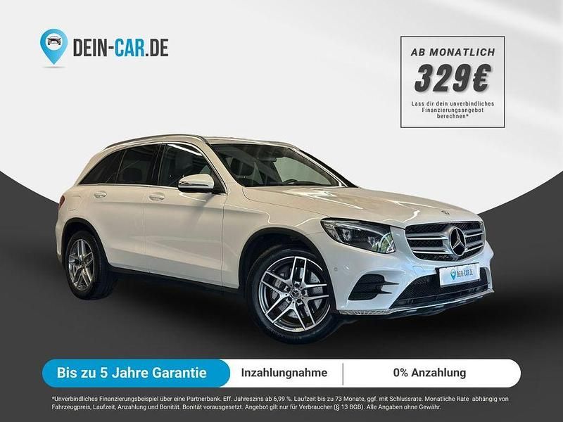 Weiß Gebraucht 2016 Mercedes GLC220 AMG line SUV | 24.290 € (Fairer Preis) - Bild 1/4