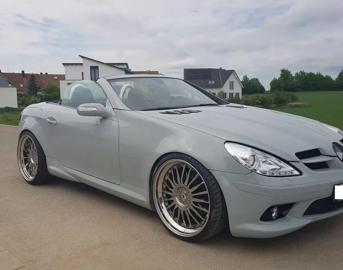 Gebraucht Mercedes SLK350 272 PS (200 kW) 2005 Grau Cabrio