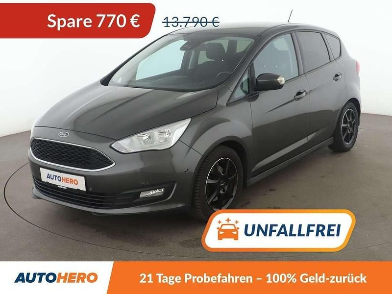 Grau Gebraucht 2019 Ford C-MAX Cool & Connect Van / Kleinbus | 13.020 € (Fairer Preis) - Bild 1/3
