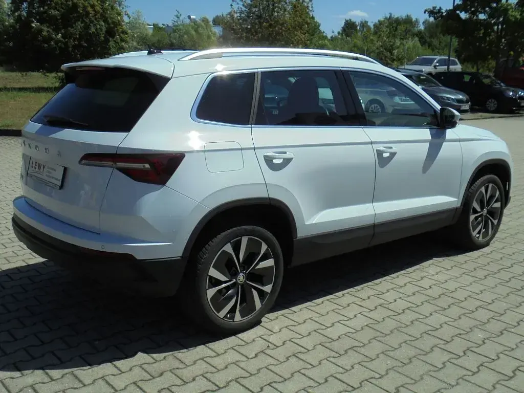 Gebraucht Skoda Karoq Style 150 PS (110 kW) 2023 Weiß SUV