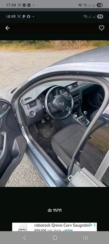 Gebraucht Skoda Rapid 108 PS (79 kW) 2013 Grau Kleinwagen