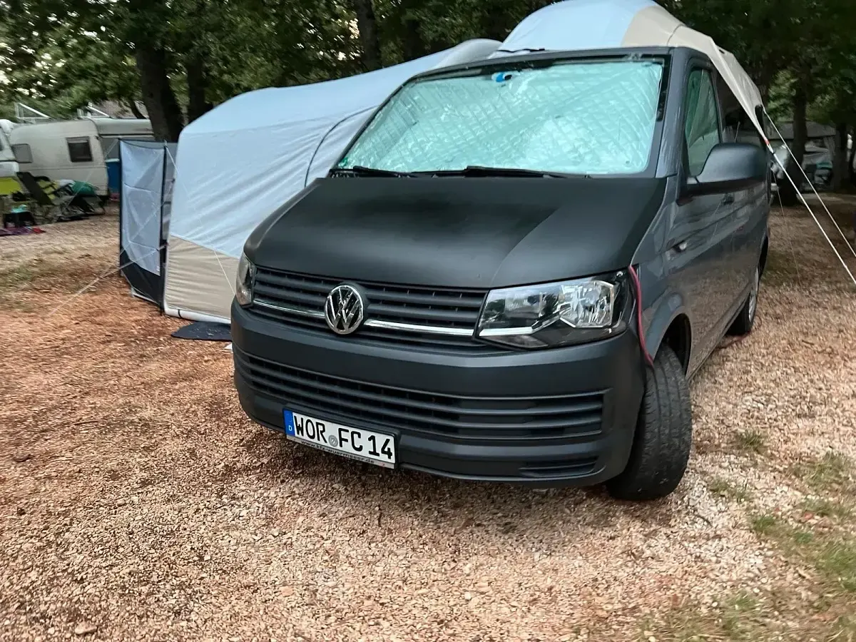 Gebraucht VW Transporter 105 PS (77 kW) 2019 Grau Van