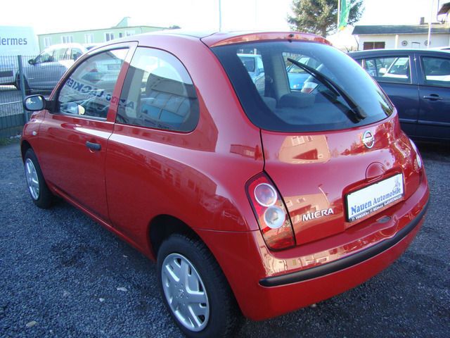 Gebraucht Nissan Micra Visia 65 PS (47 kW) 2007 Rot Kleinwagen