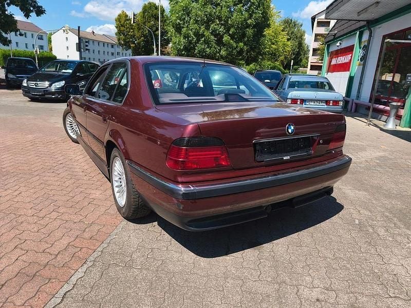 Brugt BMW 740 286 HK (210 kW) 1998 Rød Sedan