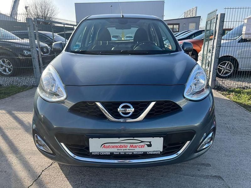 Gebraucht Nissan Micra Acenta 98 PS (72 kW) 2016 Grün Kleinwagen