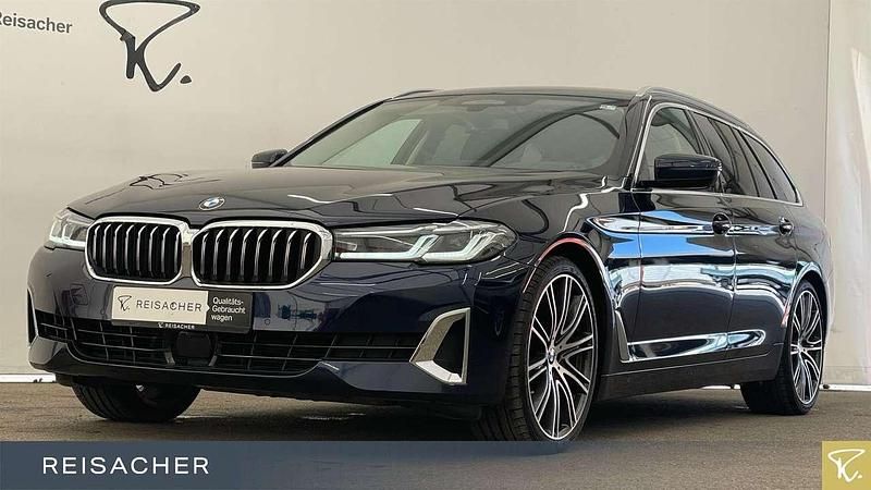 Bmw individual tansanitblau met Gebraucht 2022 BMW 540 Luxury Line Kombi | 41.990 € (Fairer Preis) - Bild 1/4