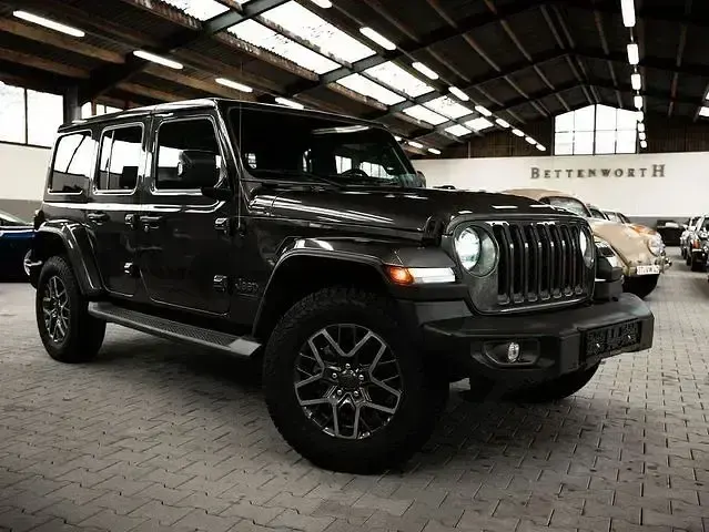 Gebraucht Jeep Wrangler 80th Anniversary 272 PS (200 kW) 2021 Grau SUV
