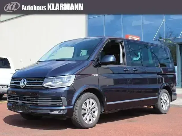 Occasion VW Multivan Highline 204 ch (150 kW) 2018 Bleue Monospace