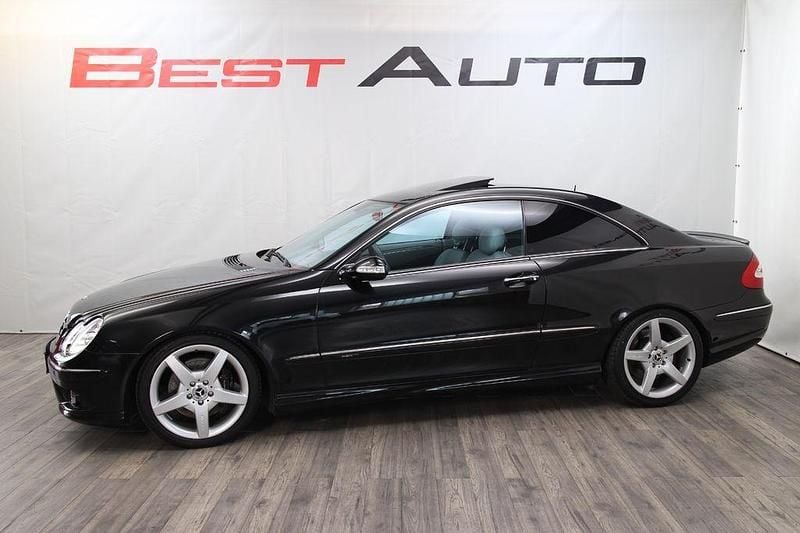 Gebraucht Mercedes CLK500 306 PS (225 kW) 2002 Schwarz Coupé