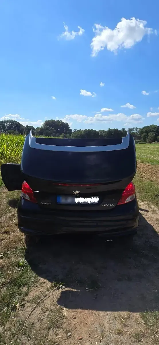 Gebraucht Peugeot 207 CC 120 PS (88 kW) 2010 Schwarz Cabrio