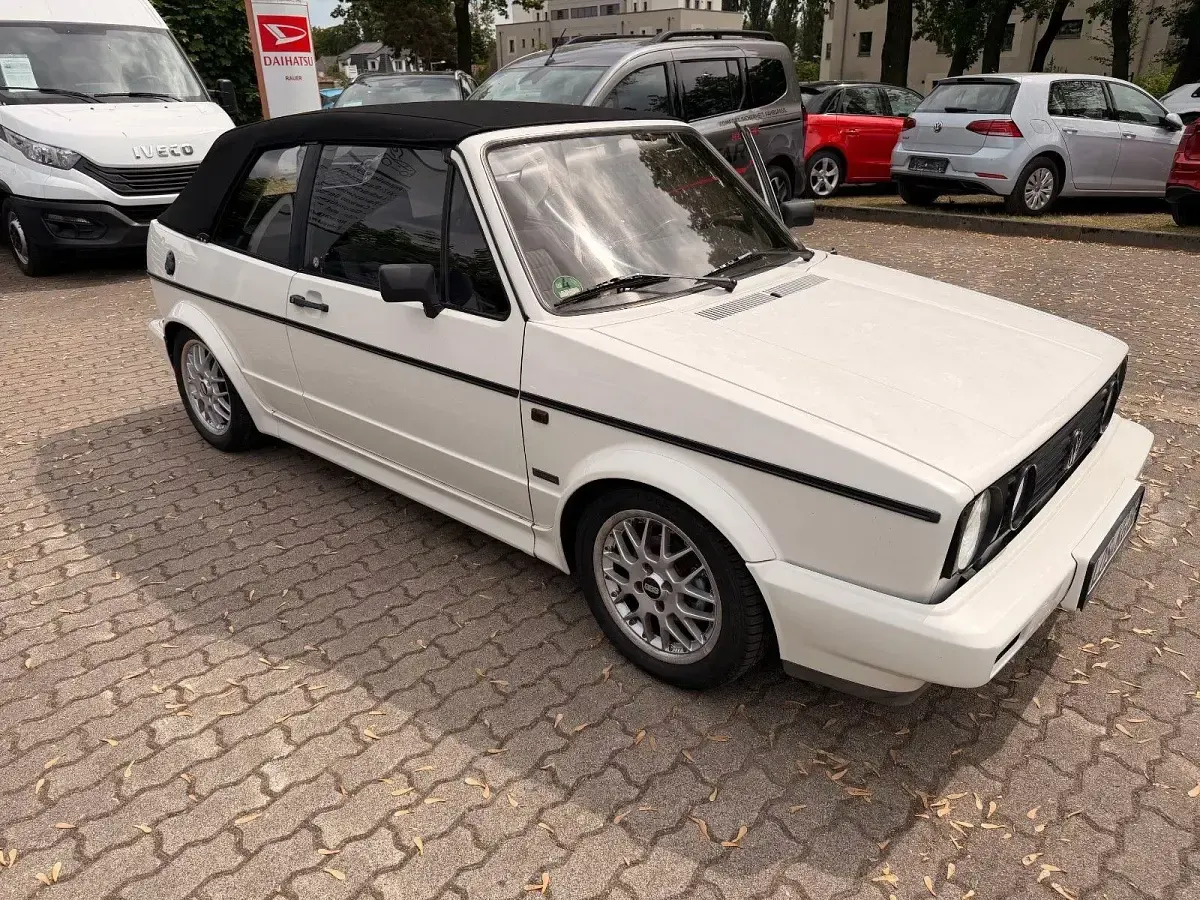 Gebraucht VW Golf Cabriolet 98 PS (72 kW) 1992 Weiß Cabrio