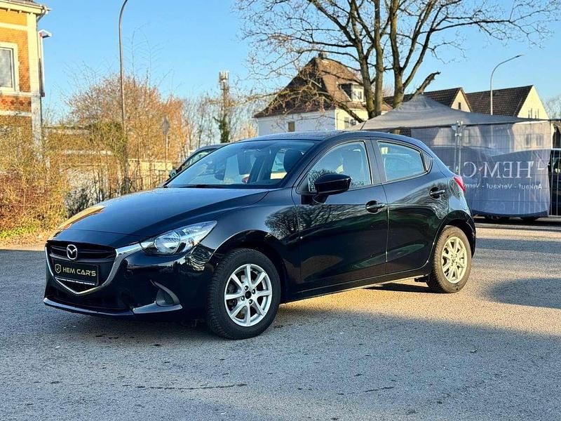 Gebraucht Mazda 2 Center-Line 105 PS (77 kW) 2016 Onyxschwarz metallic Kleinwagen