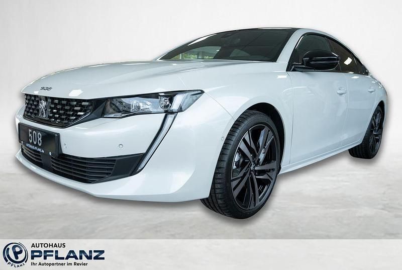 Weiß metallic Gebraucht 2022 Peugeot 508 GT Limousine | 27.690 € (Teuer) - Bild 1/4