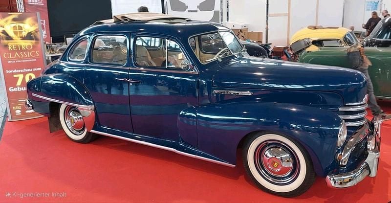 Blau Gebraucht 1972 Opel Kapitän Limousine | 35.900 € - Bild 1/4