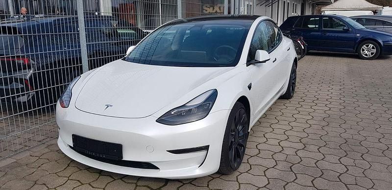 Gebraucht Tesla Model 3 Performance 377 kW (513 PS) 2023 Weiß Limousine
