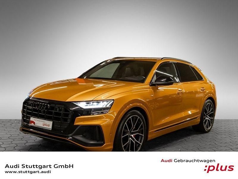 Drachenorange metallic Gebraucht 2022 Audi Q8 S-Line SUV | 62.949 € (Fairer Preis) - Bild 1/4