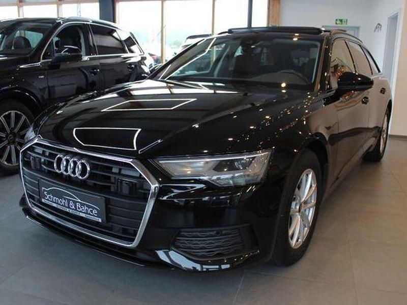 Brillantschwarz Gebraucht 2022 Audi A6 Basis Kombi | 32.490 € (Guter Preis) - Bild 1/4