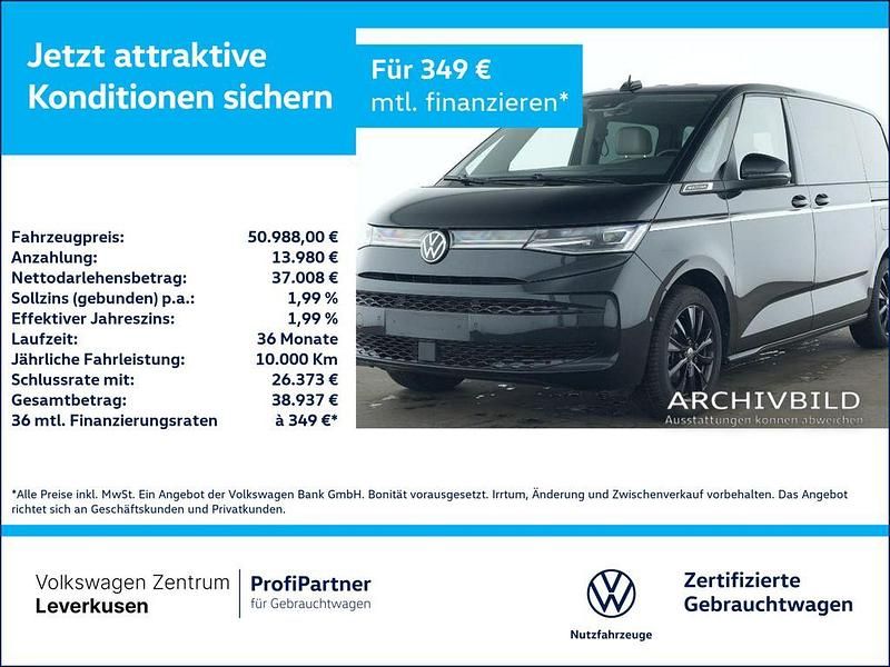 Gebraucht VW Multivan Style 150 PS (110 kW) 2025 Deep black Van
