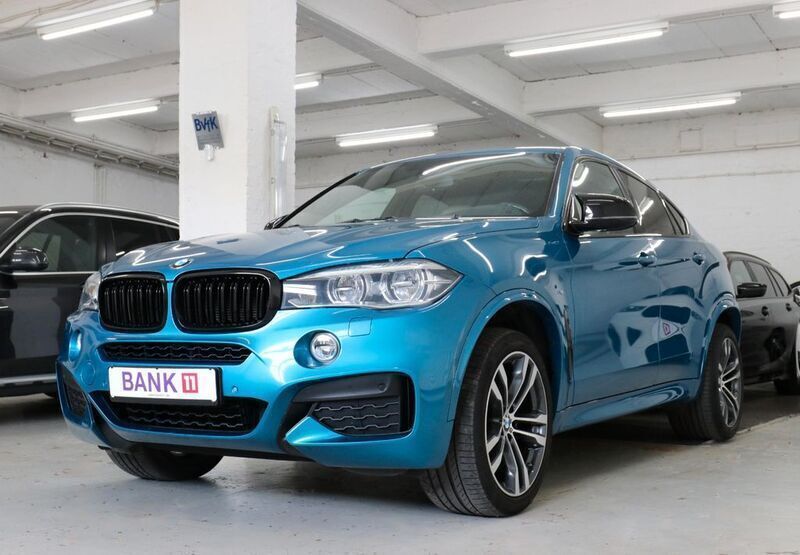 Blau Gebraucht 2018 BMW X6 M Sport SUV | 37.999 € (Fairer Preis) - Bild 1/4