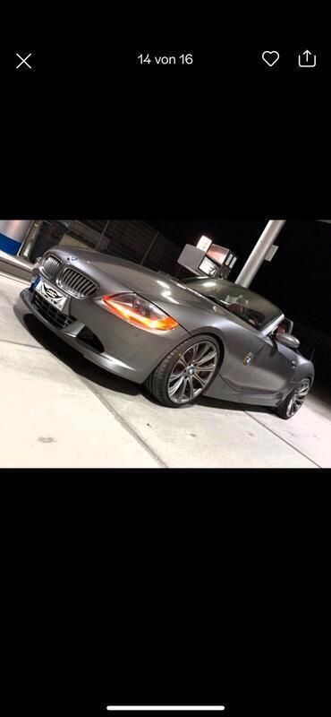 Silber Gebraucht 2004 BMW Z4 Comfort Edition Cabrio | 14.999 € (Etwas zu teuer) - Bild 1/4