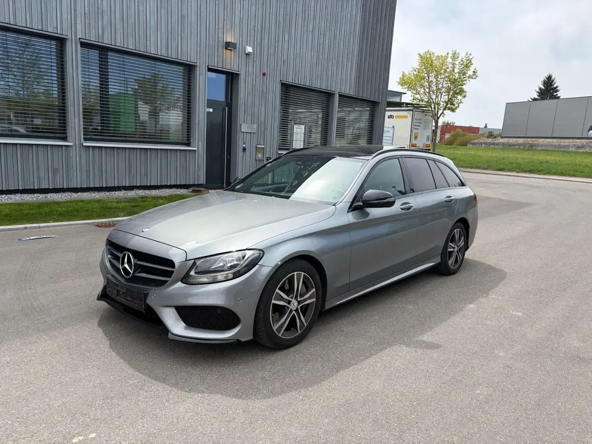 Gebraucht Mercedes C250 AMG 204 PS (150 kW) 2016 Silber Limousine