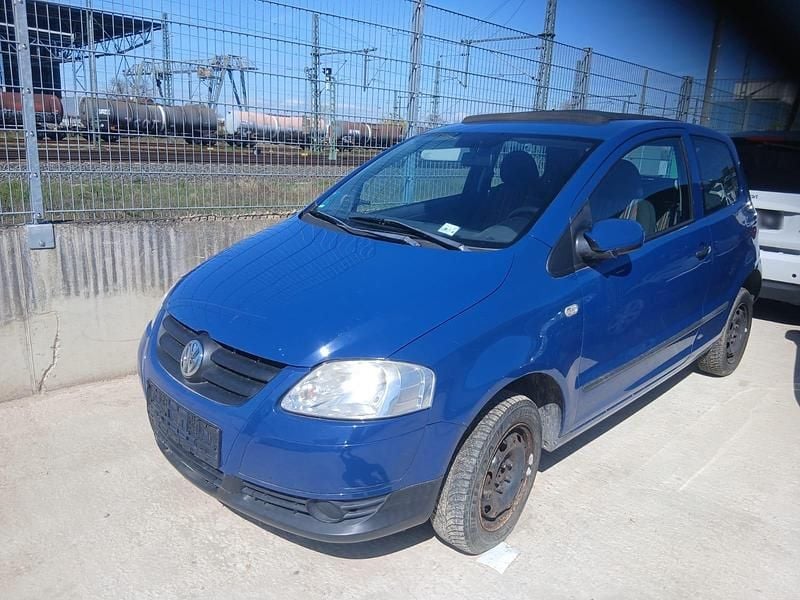 Gebraucht VW Fox 75 PS (55 kW) 2005 Blau Kleinwagen