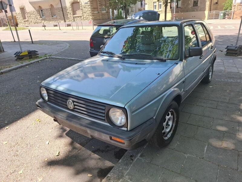 Grün Gebraucht 1989 VW Golf II Limousine | 1.250 € - Bild 1/4